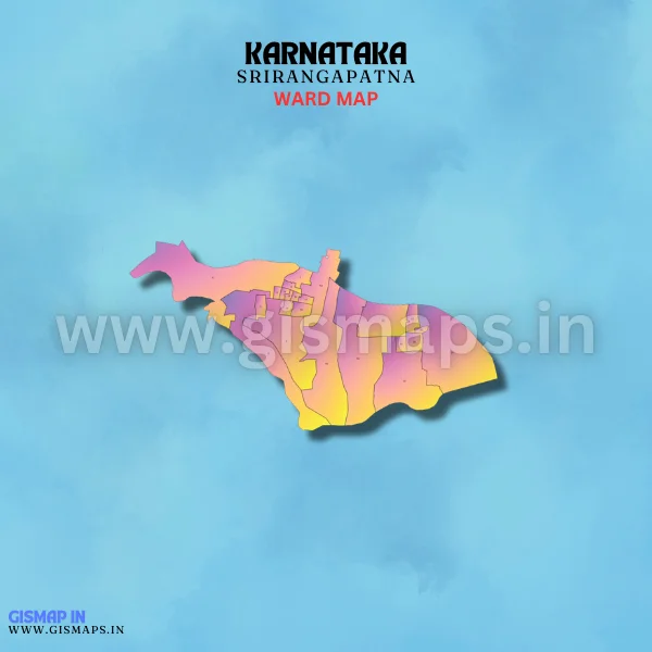 Srirangapatna Ward Map (Karnataka)